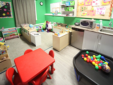 Colorful classroom